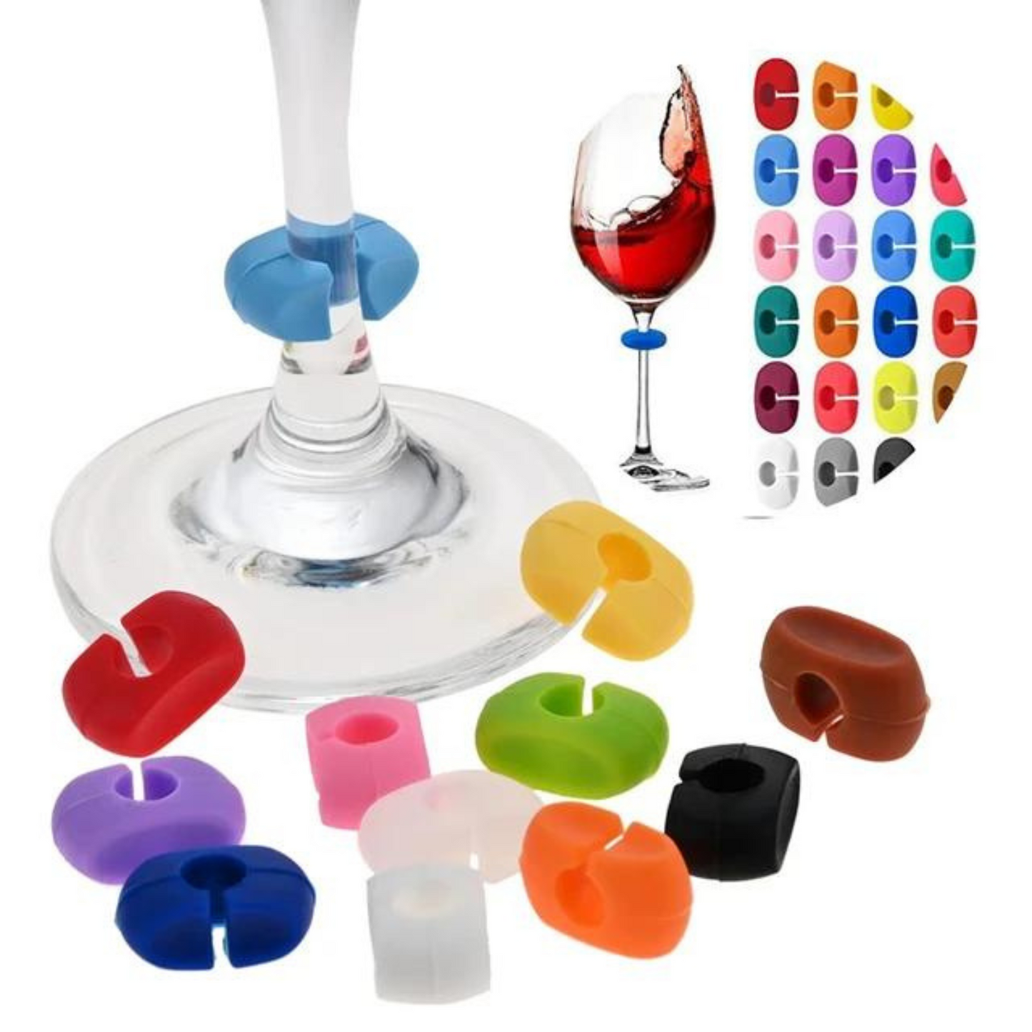 Accesorios de Copas y Vasos Pack x 6