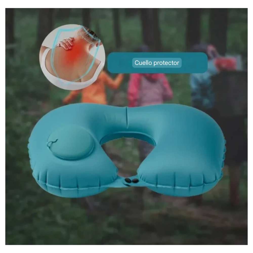 Almohada Inflable Para Cuello