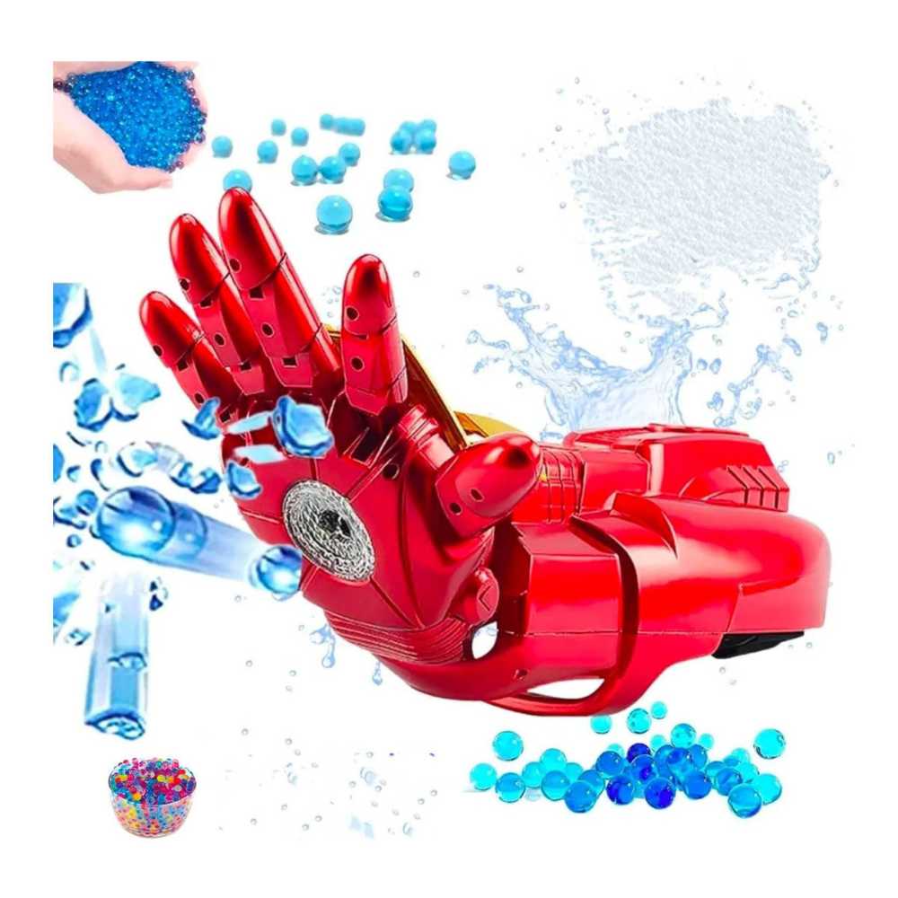 Brazo Lanzador de Hidrogel Iron Man