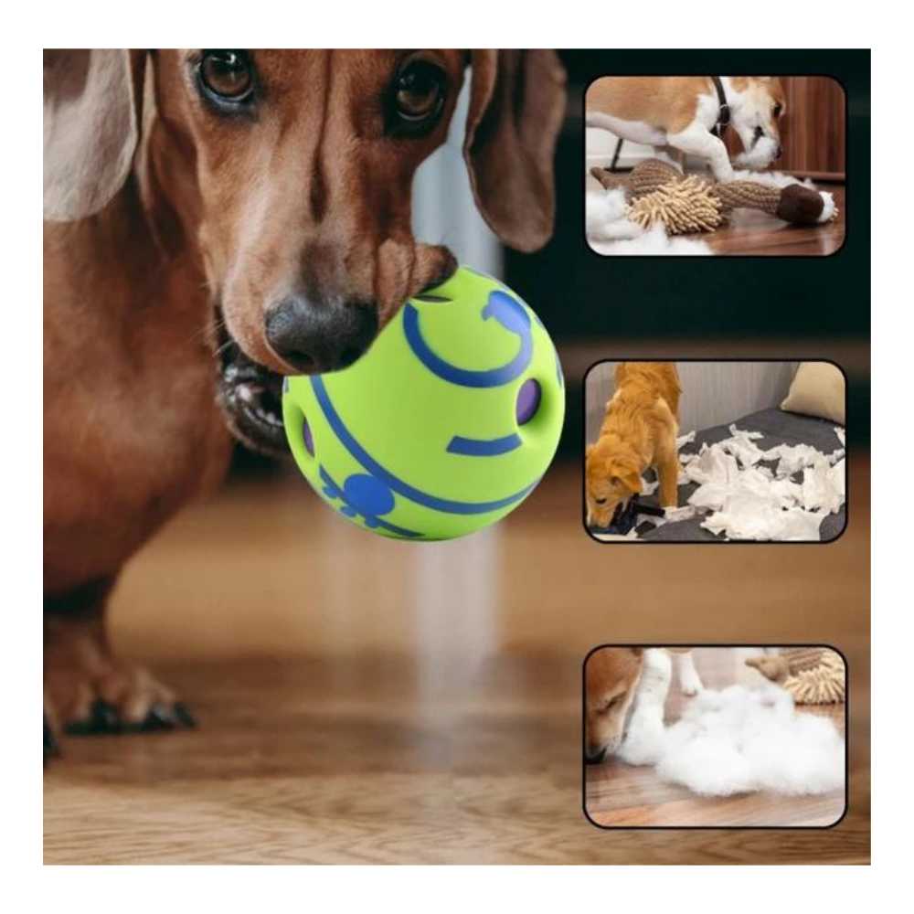 Bola Rodante Interactiva para Perros