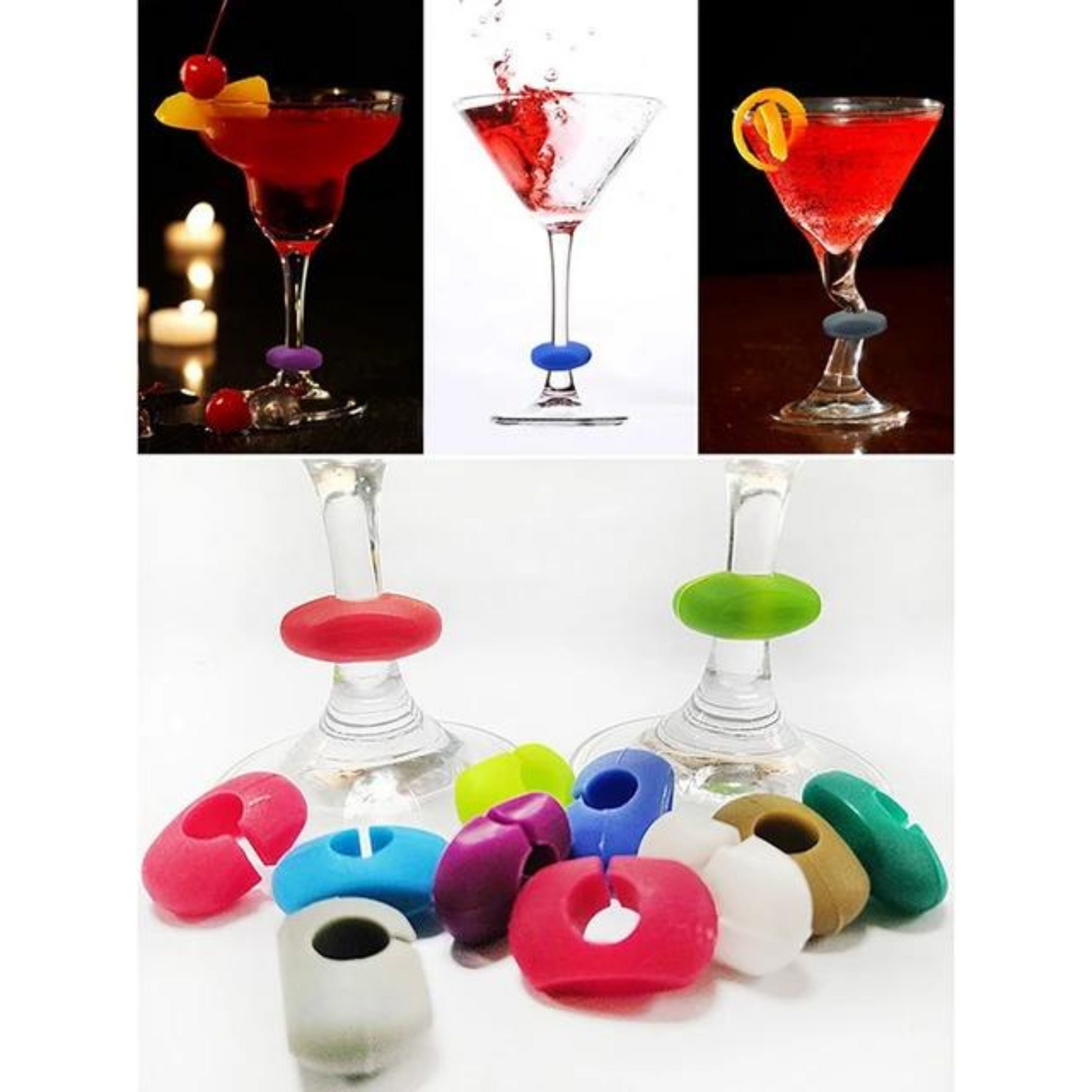 Accesorios de Copas y Vasos Pack x 6