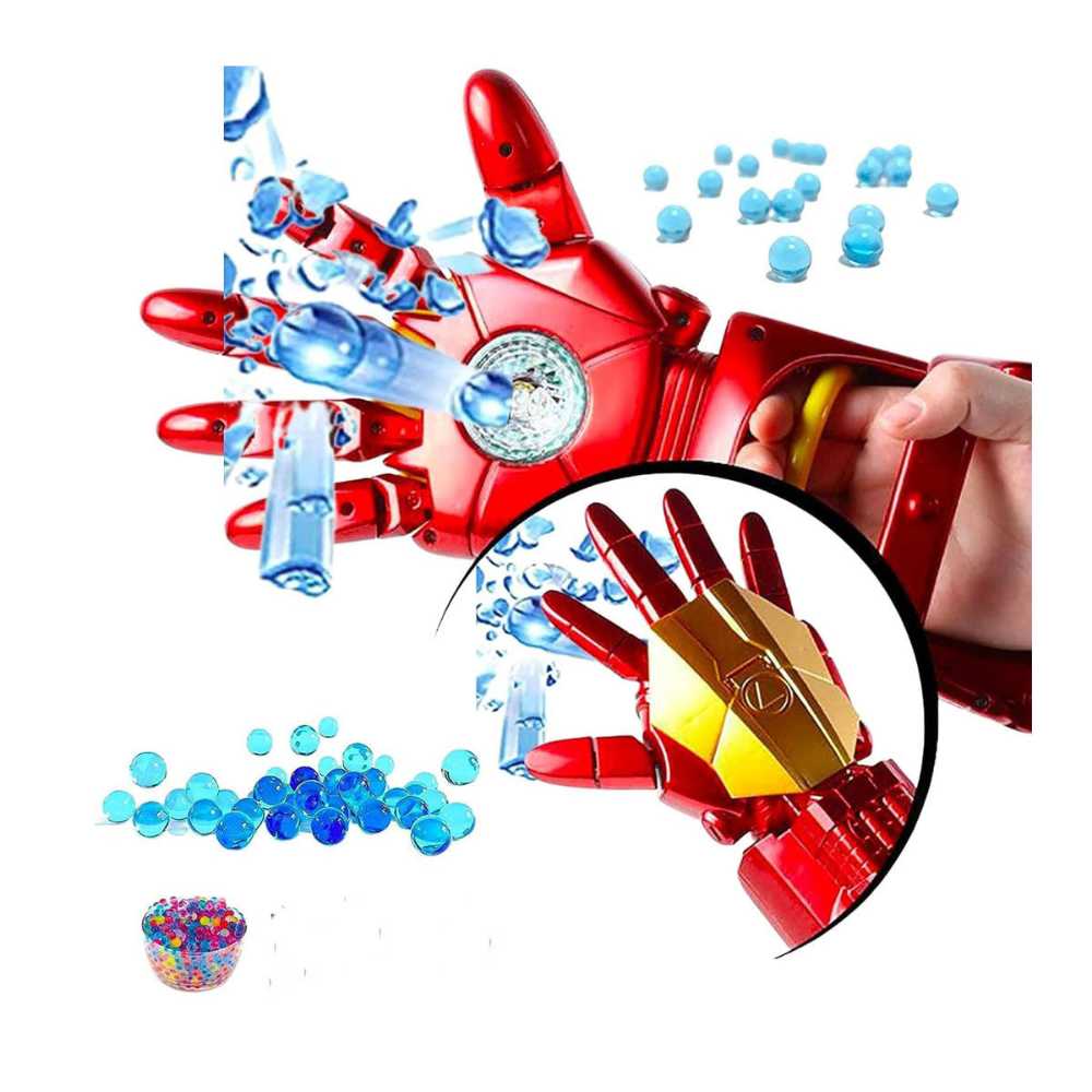 Brazo Lanzador de Hidrogel Iron Man