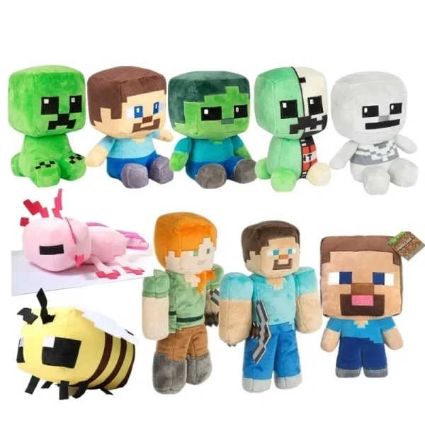 Peluche Minecraft Steve