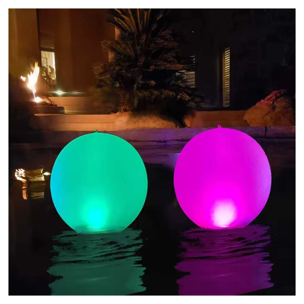 Pelota Flotante Luces LED
