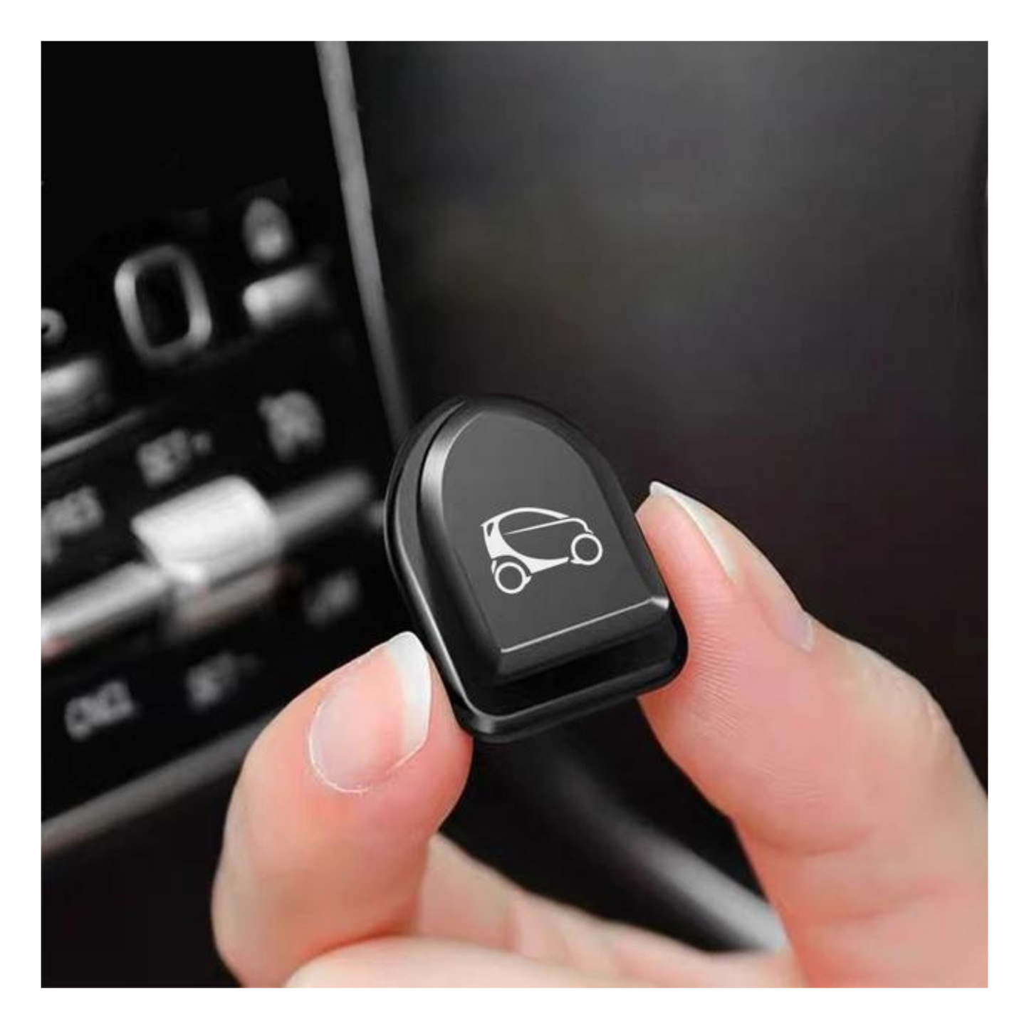 Sujetadores de cables/llaves para Autos x 4