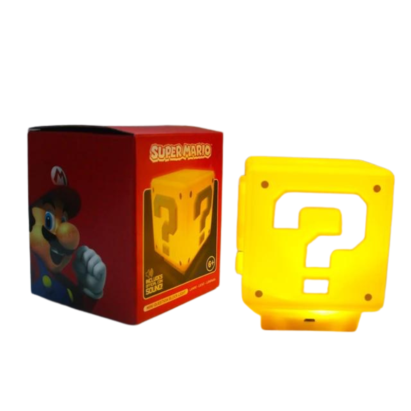 Lampara LED Mario Bros