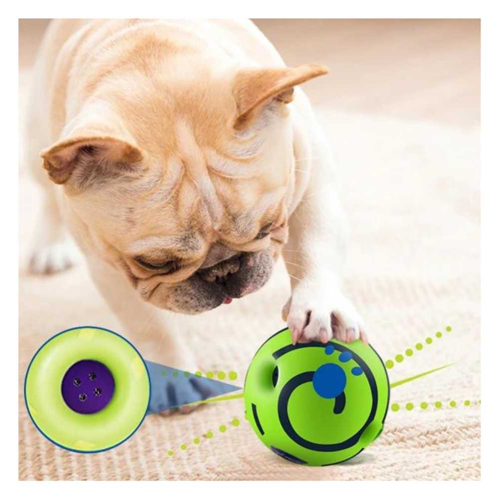 Bola Rodante Interactiva para Perros