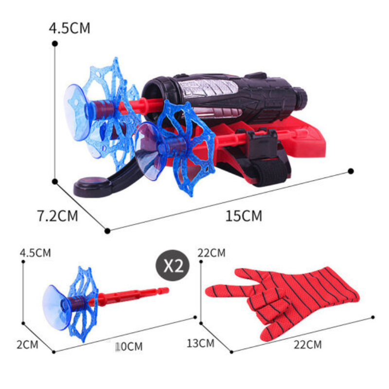 Pack Guantes Avengers Spider-Man Iron Man