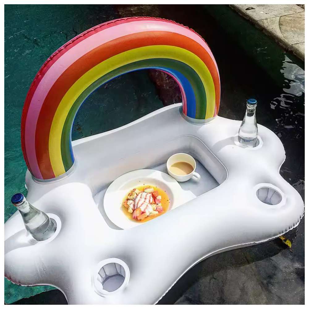 Flotador Porta Bebidas para Piscina