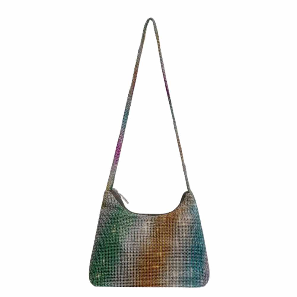 Cartera Con Brillos Tornasol