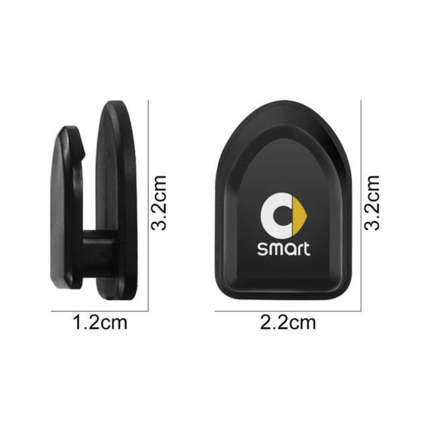 Sujetadores de cables/llaves para Autos x 4