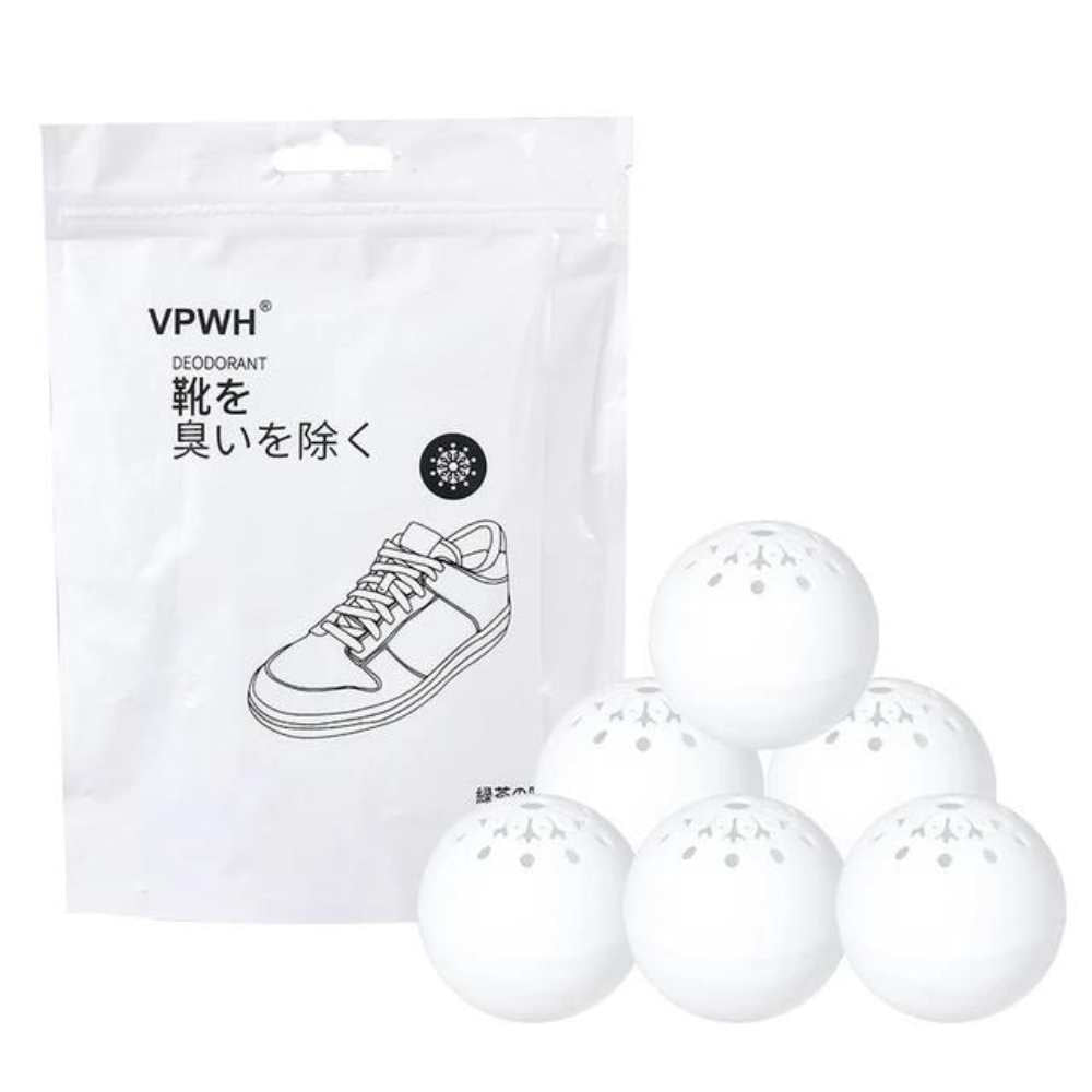 12 Plantillas y 6 Bolas Desodorante para Zapatillas