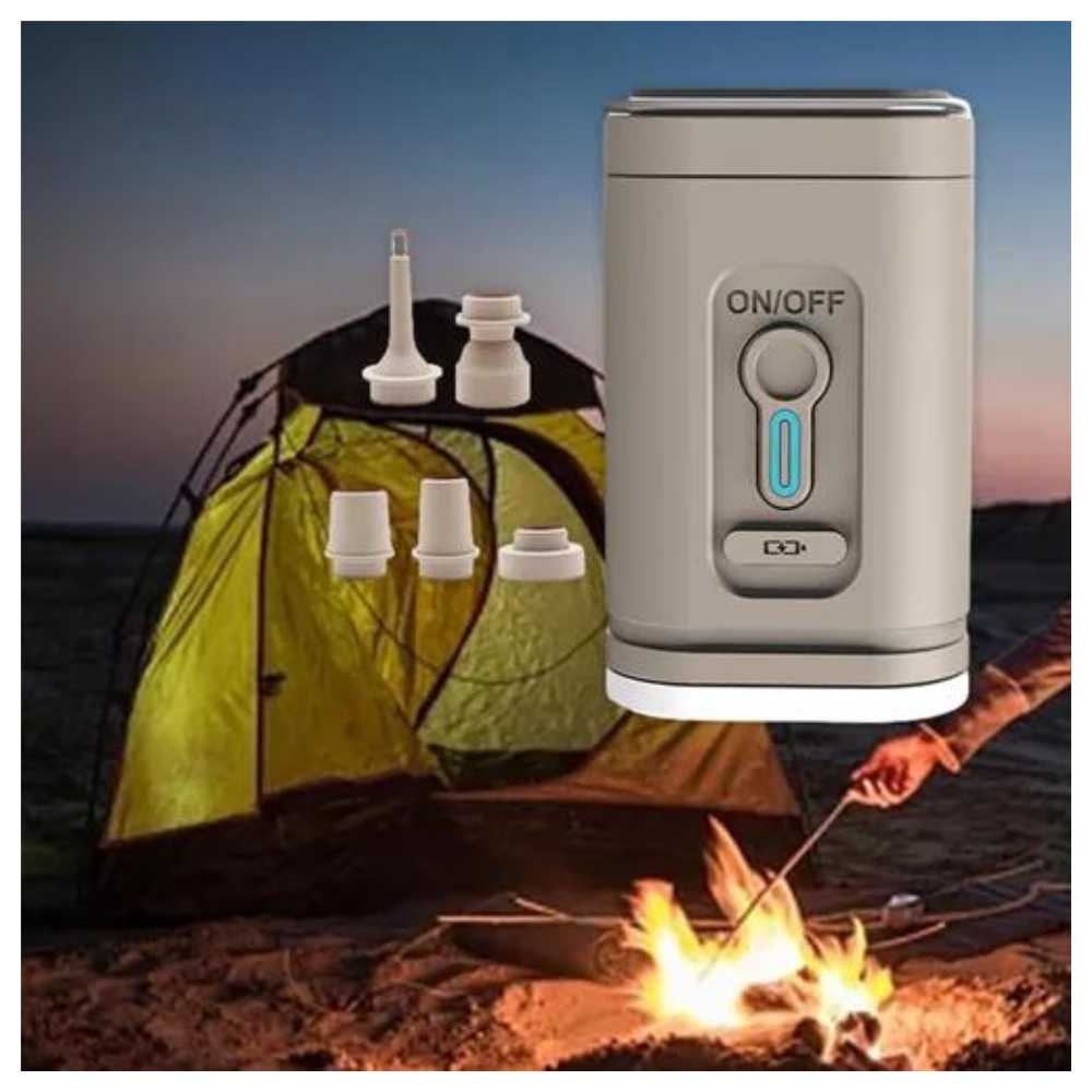 Camping Inflador Portátil y Almohada Inflable - Pack