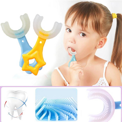 Cepillo de Dientes en Forma de U para Niños
