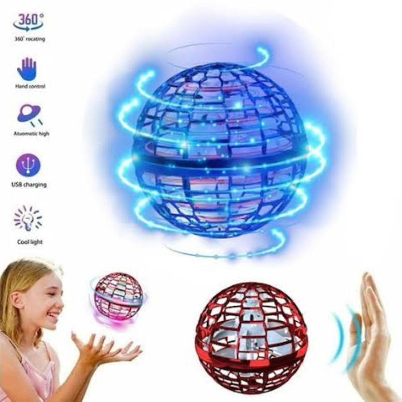 Bola Boomerang Voladora con Luces RGB