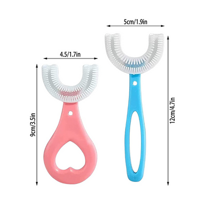 Cepillo de Dientes en Forma de U para Niños