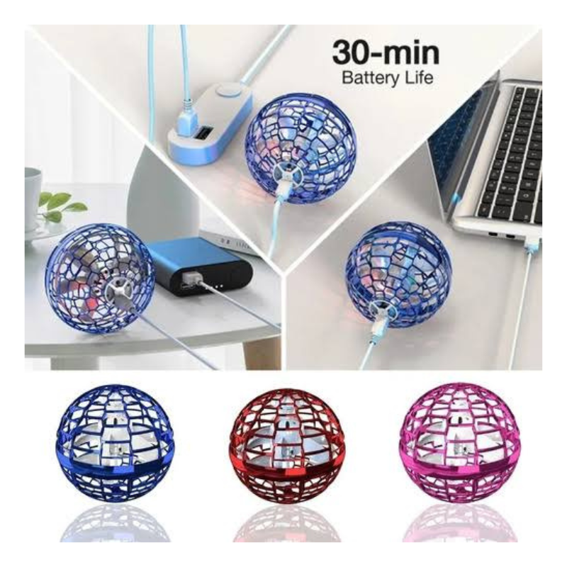 Bola Boomerang Voladora con Luces RGB