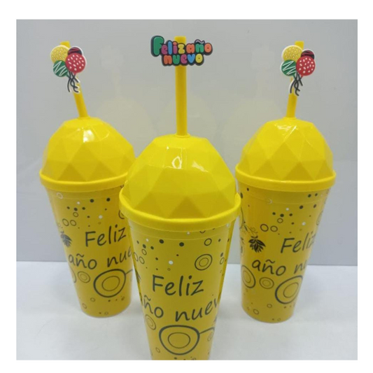 Set 2 Vasos Feliz Año Nuevo